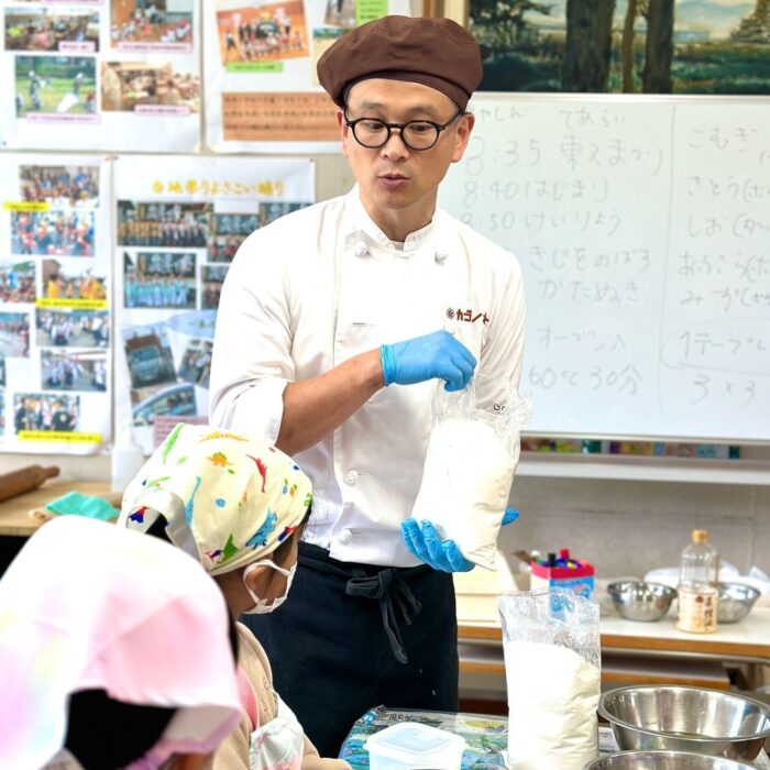 小学校の1日先生に 行って来ました