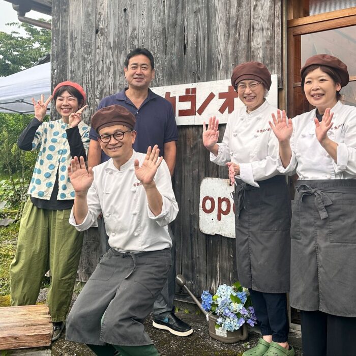 写真：俳優の永島敏行さんがカゴノオトに来てくださいました